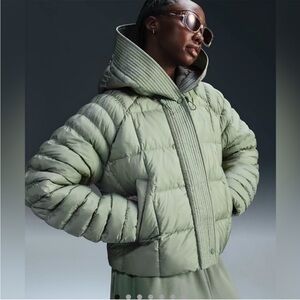 Women’s Nike Swoosh Hooded Puffer Jacket